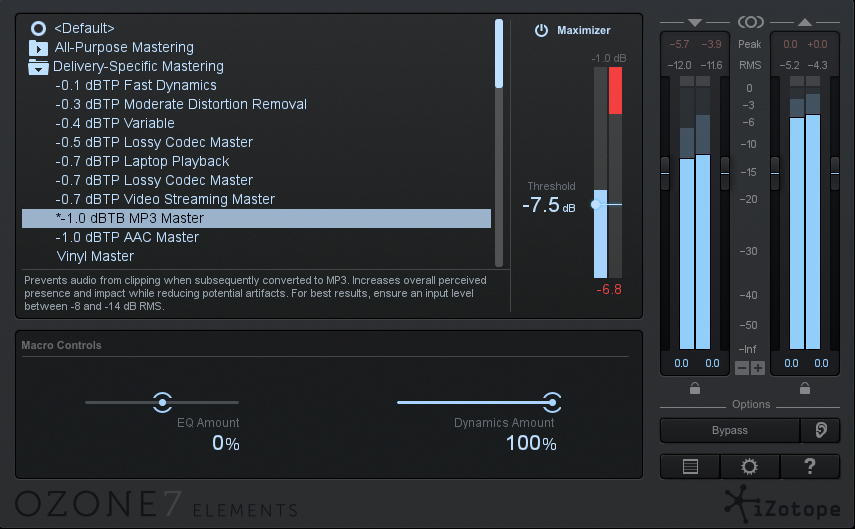Izotope rx 7 elements automatically makes audio louder video
